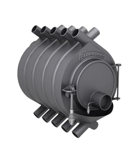 Отопительная печь газогенераторная Бренеран АОТ-14 тип 02 до 400м3 фото анонс
