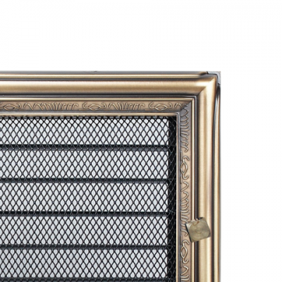 Вентиляционная решетка Рустик с задвижкой (17*30) 30RX - фото