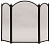 Экран каминный C03026BK (3 секции, 68х80см, черный) фото 2