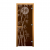Дверь стекло Бронза, рис. "БАМБУК", 190х70 (8мм, 3 петли 716 CR) (ОСИНА) (правая)