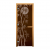 Дверь стекло Бронза, рис. "БАМБУК", 190х70 (8мм, 3 петли 716 CR) (ОСИНА) (левая)