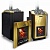 Печь для бани на дровах Eрмак 24 ЛЮКС GOLD (Нерж. 5мл. 304 INOX)