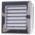 Вентиляционная решетка Хром с задвижкой (17*17) (Wentor) - фото