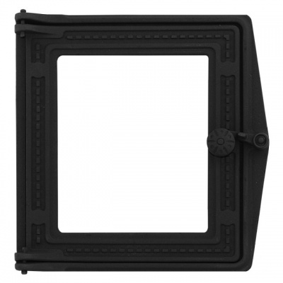 Дверца топочная ДТ-4С (Р) без стекла окрашеная фото