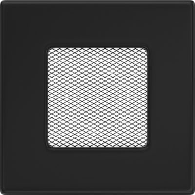 Вентиляционная решетка Черная (11*11) 11C - фото