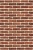 Плита ФАСПАН Красный (Терракот) №1002 Вертикаль 8мм, (1200х800)